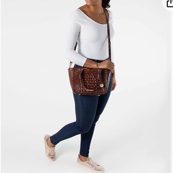 💎🔥 NWT, FULL inclusion BRAHMIN Melbourne Small Ashlee Satchel - Picture 14 of 14